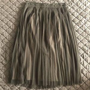 Banana Republic Grey Tulle Skirt